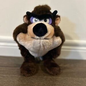 Warner Bros. Tasmanian Devil Plush in Rich Brown